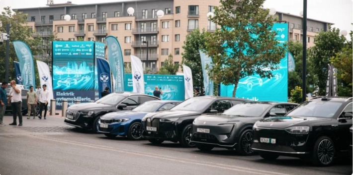 Ağ Şəhərdə elektrik avtomobillərin festivalı keçirilib