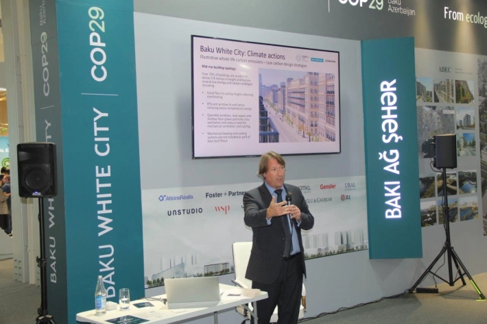 BAKI AĞ ŞƏHƏR yaşıl tikinti prinsiplərini genişləndirir